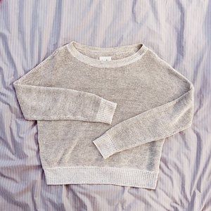 Steven Alan Marled Gray Sweater Size Small